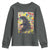 Funny Autism Awareness Japanese Giant Monster Youth Sweatshirt Colorful Puzzles