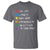 Funny Autism Awareness T Shirt Always Unique Totally Intelligent Sometimes Mysterious