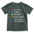 Funny Autism Awareness Toddler T Shirt Always Unique Totally Intelligent Sometimes Mysterious