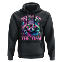Funny Autism Awareness Racoon Hoodie Rizz Em With The Tism Meme Autistic