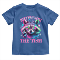 Funny Autism Awareness Racoon Toddler T Shirt Rizz Em With The Tism Meme Autistic