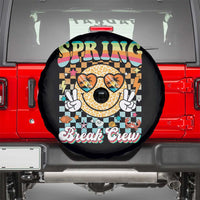 Funny Spring Break Crew Spare Tire Cover Spring Vacation Beach Family Matching