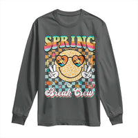 Funny Spring Break Crew Long Sleeve Shirt Spring Vacation Beach Family Matching