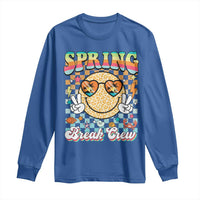 Funny Spring Break Crew Long Sleeve Shirt Spring Vacation Beach Family Matching