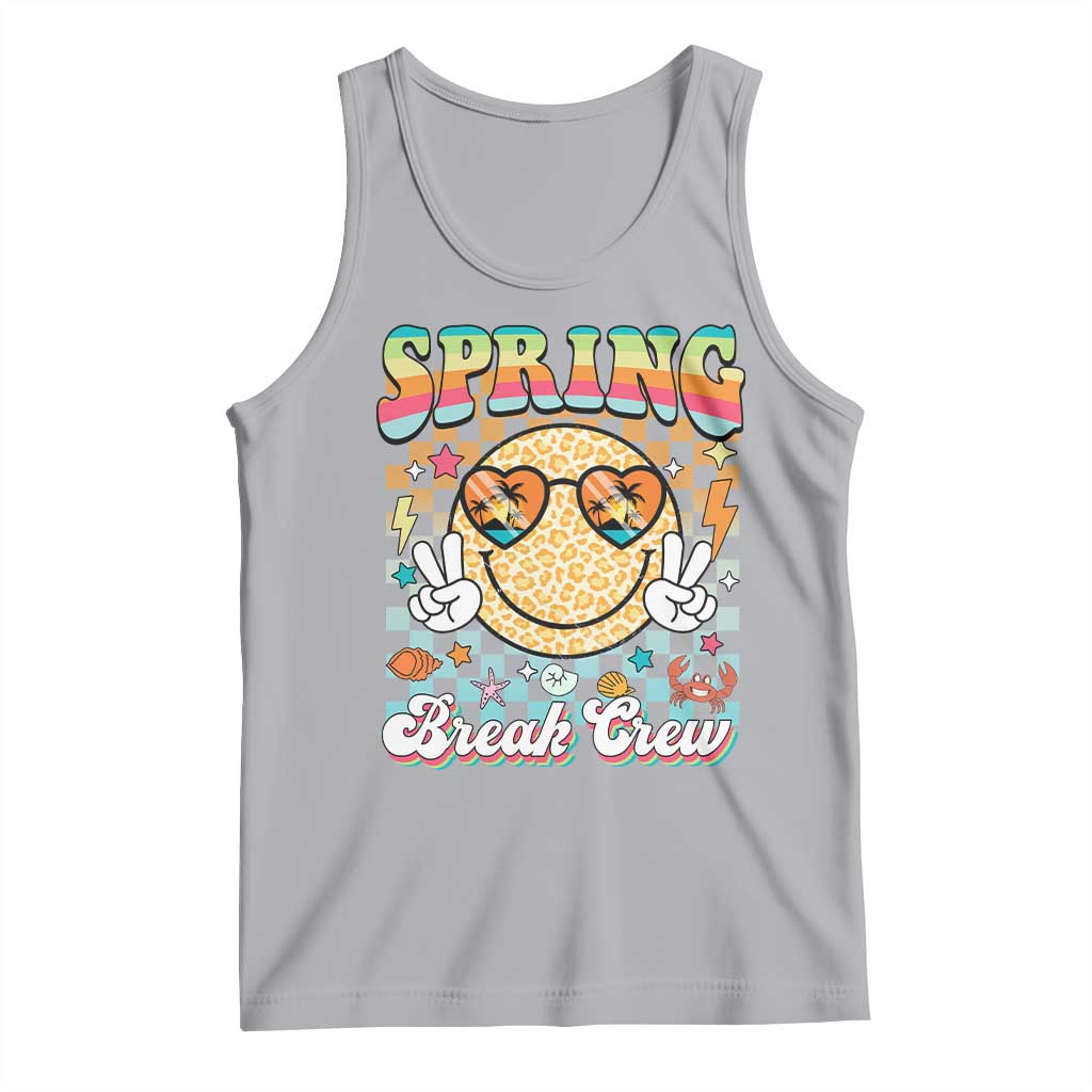 Funny Spring Break Crew Tank Top Spring Vacation Beach Family Matching