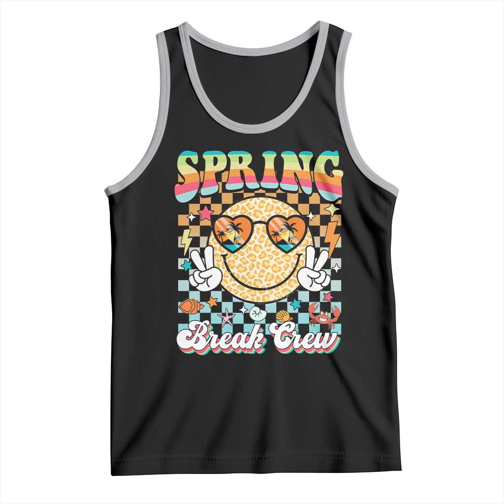 Funny Spring Break Crew Tank Top Spring Vacation Beach Family Matching