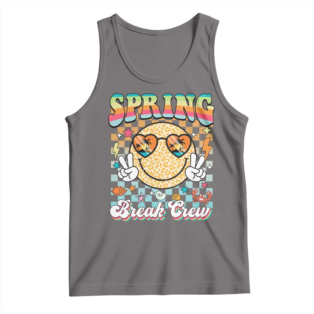 Funny Spring Break Crew Tank Top Spring Vacation Beach Family Matching
