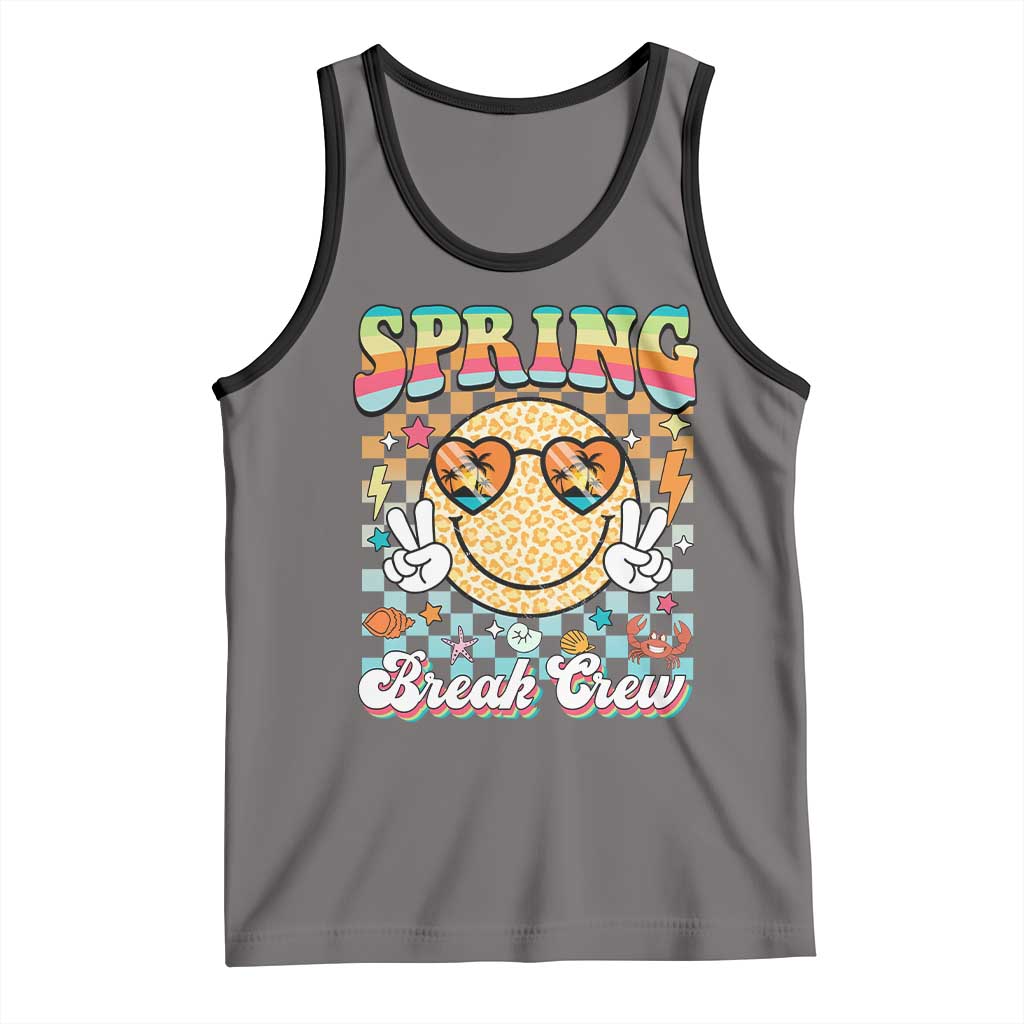 Funny Spring Break Crew Tank Top Spring Vacation Beach Family Matching
