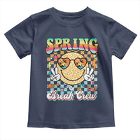 Funny Spring Break Crew Toddler T Shirt Spring Vacation Beach Family Matching