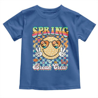 Funny Spring Break Crew Toddler T Shirt Spring Vacation Beach Family Matching