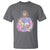 He Is Risen T Shirt Christian Religious Easter Day Bible Verse Sheep Glitter Print