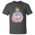 He Is Risen T Shirt Christian Religious Easter Day Bible Verse Sheep Glitter Print