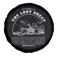 The Parable Of The Lost Sheep Spare Tire Cover Christian Bible Verse