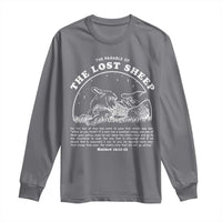 The Parable Of The Lost Sheep Long Sleeve Shirt Christian Bible Verse