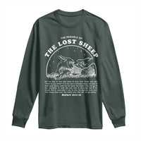 The Parable Of The Lost Sheep Long Sleeve Shirt Christian Bible Verse