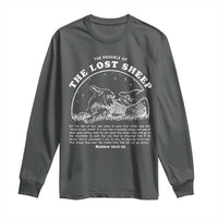 The Parable Of The Lost Sheep Long Sleeve Shirt Christian Bible Verse