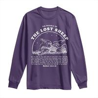 The Parable Of The Lost Sheep Long Sleeve Shirt Christian Bible Verse