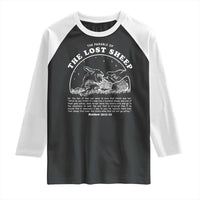 The Parable Of The Lost Sheep Raglan Shirt Christian Bible Verse