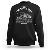 The Parable Of The Lost Sheep Sweatshirt Christian Bible Verse
