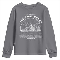 The Parable Of The Lost Sheep Youth Sweatshirt Christian Bible Verse