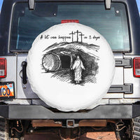 A Lot Can Happen In 3 Days Spare Tire Cover Easter Day Good Friday Religious Christian