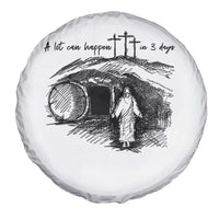 A Lot Can Happen In 3 Days Spare Tire Cover Easter Day Good Friday Religious Christian