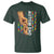 Autism Dad Awareness American Flag Fist Bump T Shirt