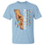 Autism Dad Awareness American Flag Fist Bump T Shirt