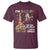 Funny I'm Autistic I See The World Form Different Angle T Shirt Puzzle Giraffe