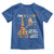 Funny I'm Autistic I See The World Form Different Angle Toddler T Shirt Puzzle Giraffe