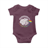 Neurodiversity Celebrate The Spectrum Baby Onesie Brain Autism Awareness ASD ADHD