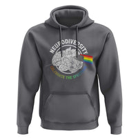 Neurodiversity Celebrate The Spectrum Hoodie Brain Autism Awareness ASD ADHD