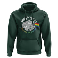 Neurodiversity Celebrate The Spectrum Hoodie Brain Autism Awareness ASD ADHD