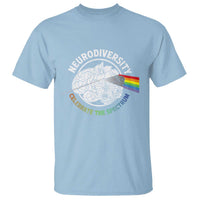 Neurodiversity Celebrate The Spectrum T Shirt Brain Autism Awareness ASD ADHD