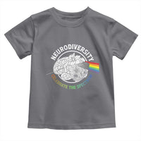 Neurodiversity Celebrate The Spectrum Toddler T Shirt Brain Autism Awareness ASD ADHD