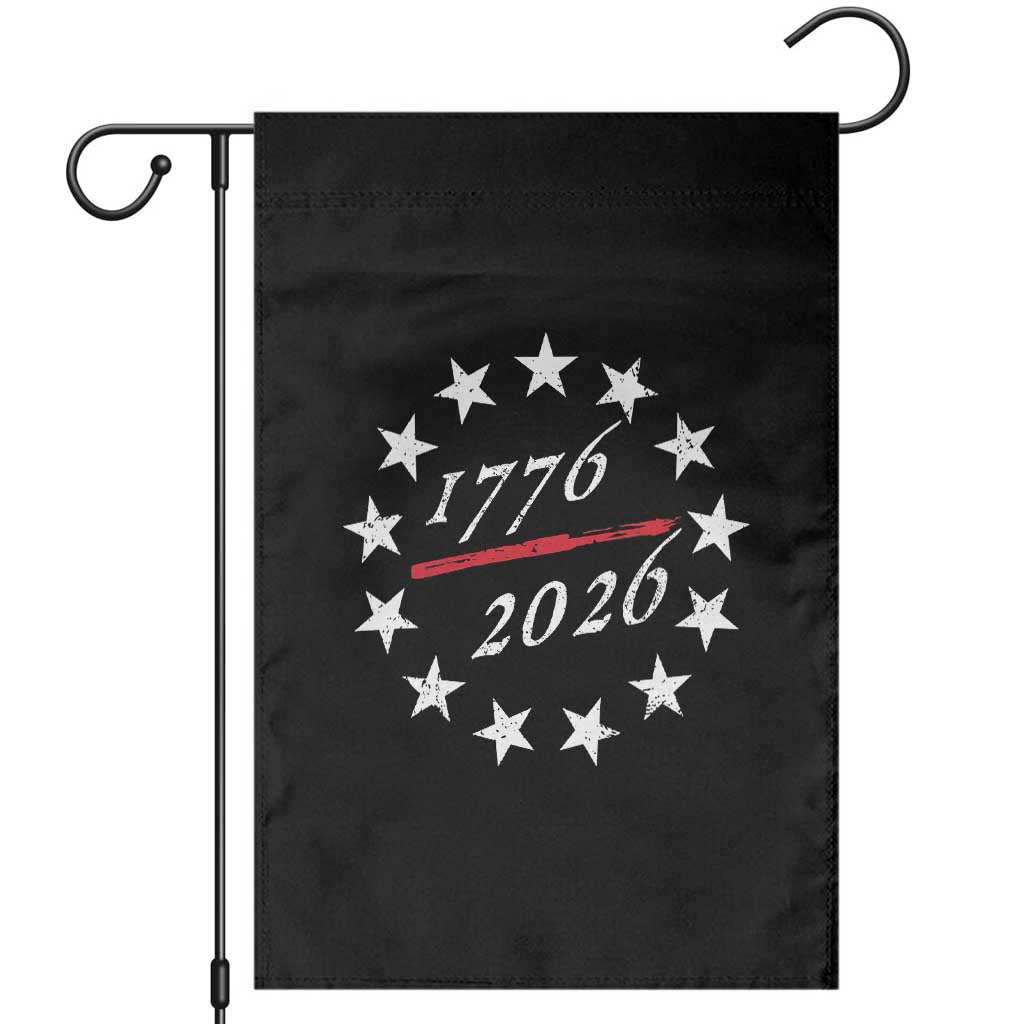 250 Years America Anniversary Garden Flag 13 Stars 1776 2026 250th Independence Day