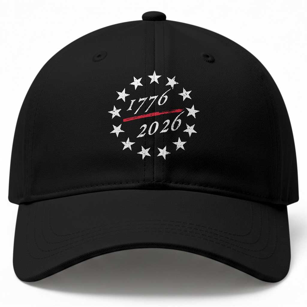 250 Years America Anniversary Baseball Cap 13 Stars 1776 2026 250th Independence Day