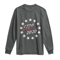 250 Years America Anniversary Long Sleeve Shirt 13 Stars 1776 2026 250th Independence Day