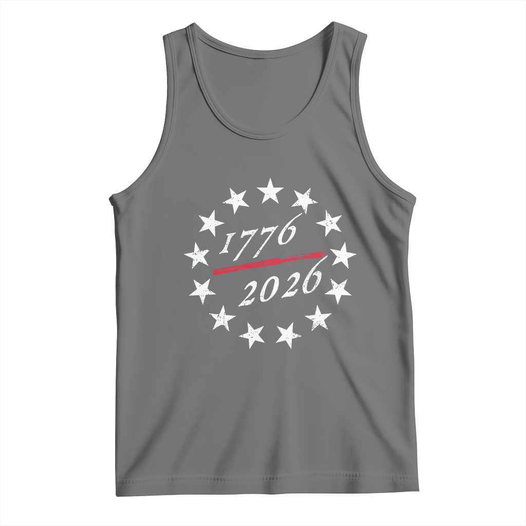250 Years America Anniversary Tank Top 13 Stars 1776 2026 250th Independence Day