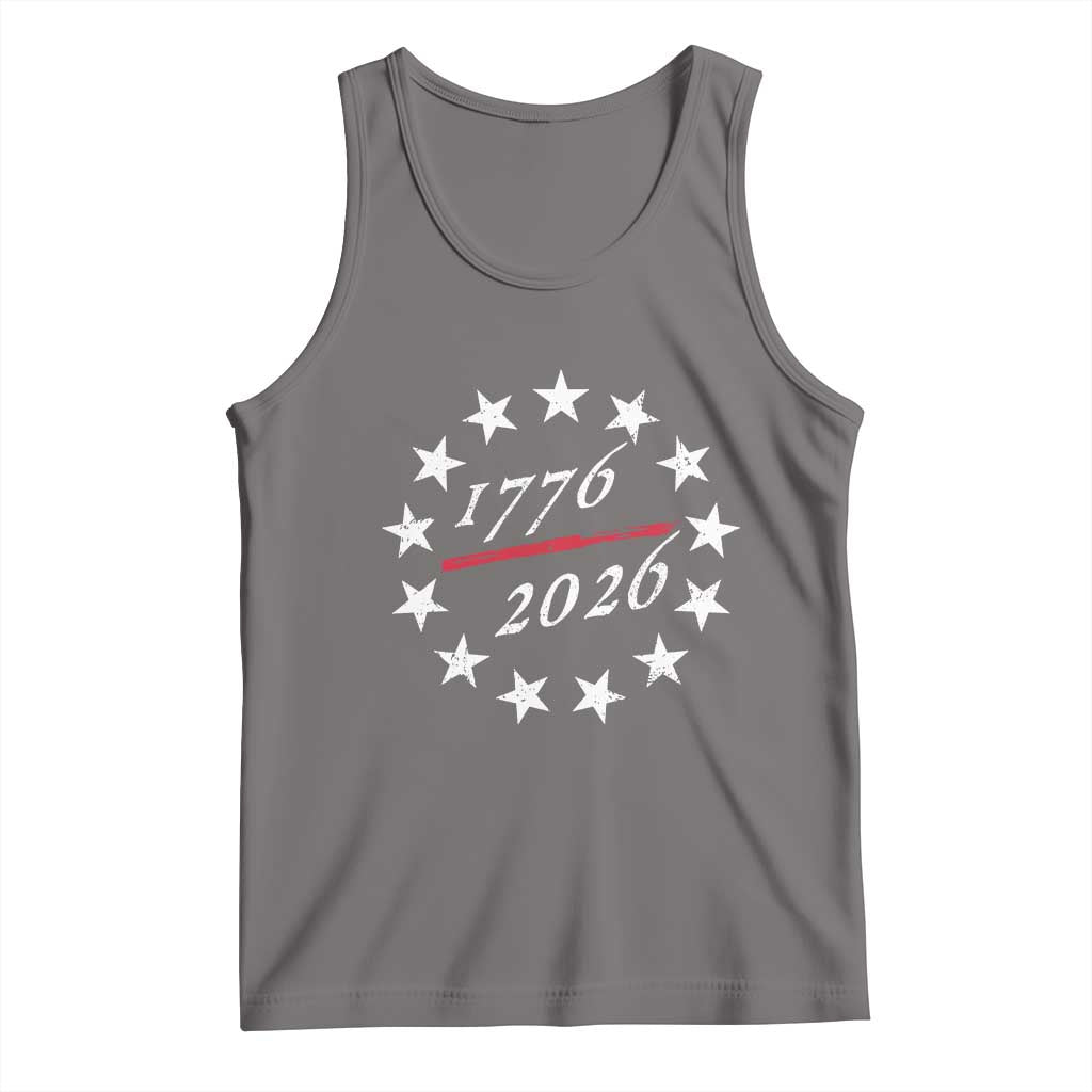 250 Years America Anniversary Tank Top 13 Stars 1776 2026 250th Independence Day