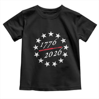 250 Years America Anniversary Toddler T Shirt 13 Stars 1776 2026 250th Independence Day