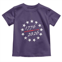 250 Years America Anniversary Toddler T Shirt 13 Stars 1776 2026 250th Independence Day