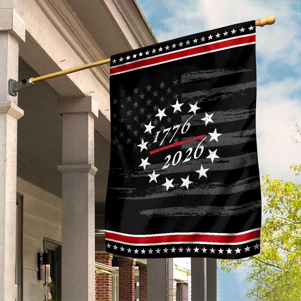 250 Years America Anniversary Garden Flag 13 Stars 1776 2026 250th Independence Day