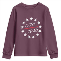 250 Years America Anniversary Youth Sweatshirt 13 Stars 1776 2026 250th Independence Day