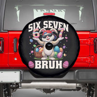 Funny Easter Day Six Seven Bruh Spare Tire Cover 67 Bunny Easter Eggs