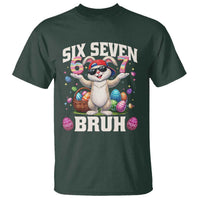 Funny Easter Day Six Seven Bruh T Shirt 67 Bunny Easter Eggs