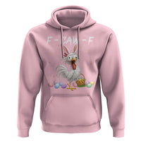 Funny Easter Day F Caw F Chicken Bunny Rooster Meme Hoodie