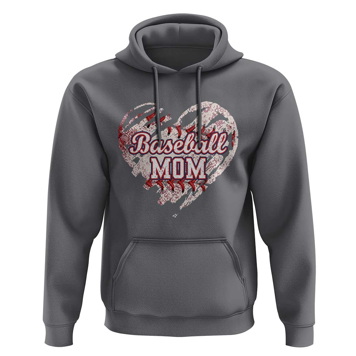 Baseball Mom Hoodie Baseball Mama Life Game Day Vintage Heart