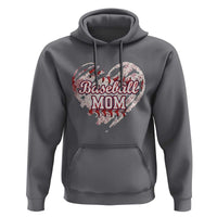 Baseball Mom Hoodie Baseball Mama Life Game Day Vintage Heart