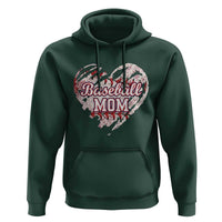 Baseball Mom Hoodie Baseball Mama Life Game Day Vintage Heart